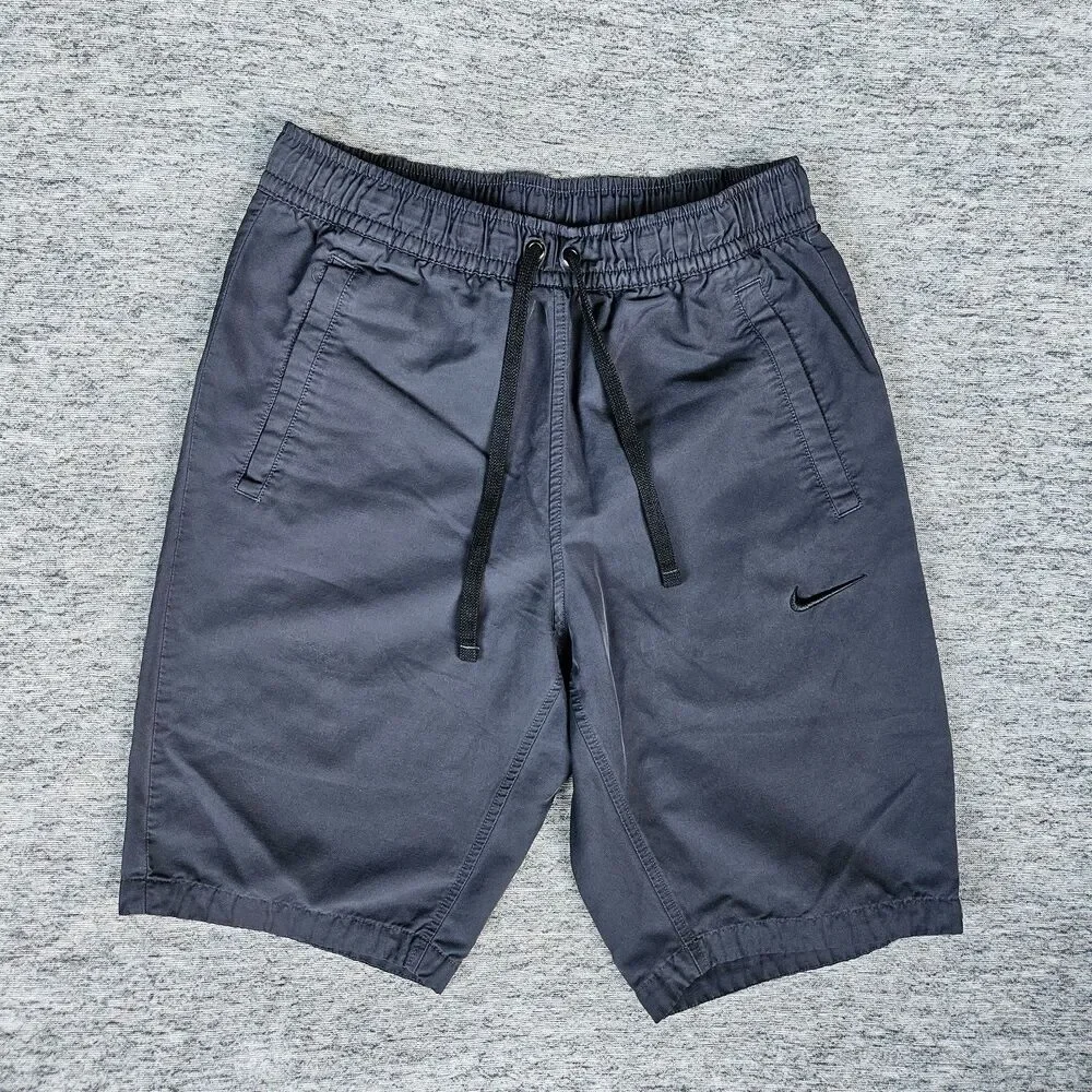 Nike Shorts Men's Small Dark Grey Woven Sportswear 9